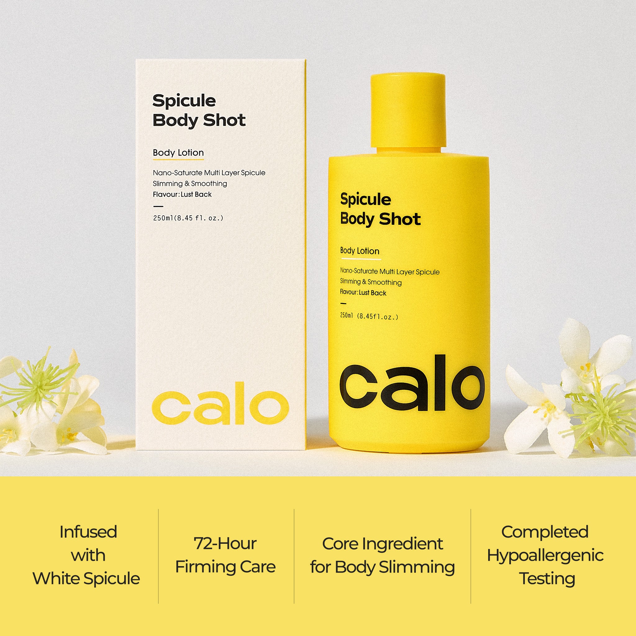 CALO EMS Slim Maker Pro + CALO Spicule Body Shot Body Lotion + CALO Neodymium Strap 3600