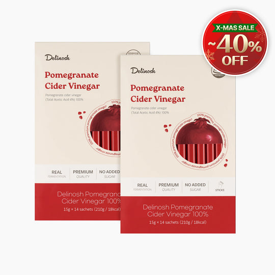 Delinosh Pomegranate Cider Vinegar 2 Boxes