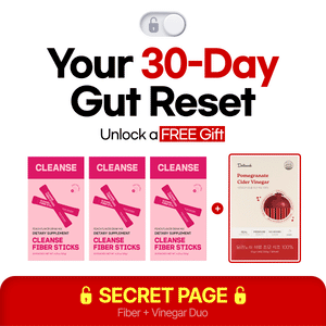 30-Day Gut Reset Fiber + Vinegar Duo