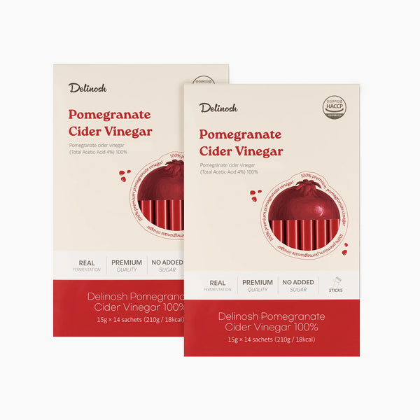 Delinosh Pomegranate Cider Vinegar 2 Boxes