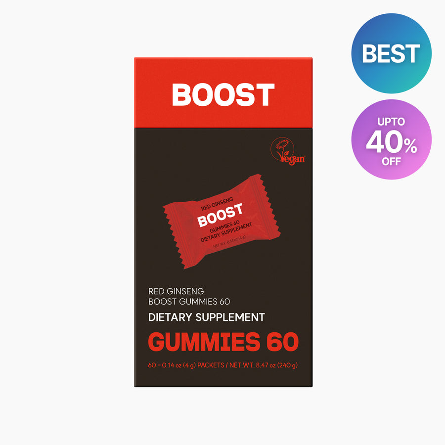 Red Ginseng Boost Gummies 60