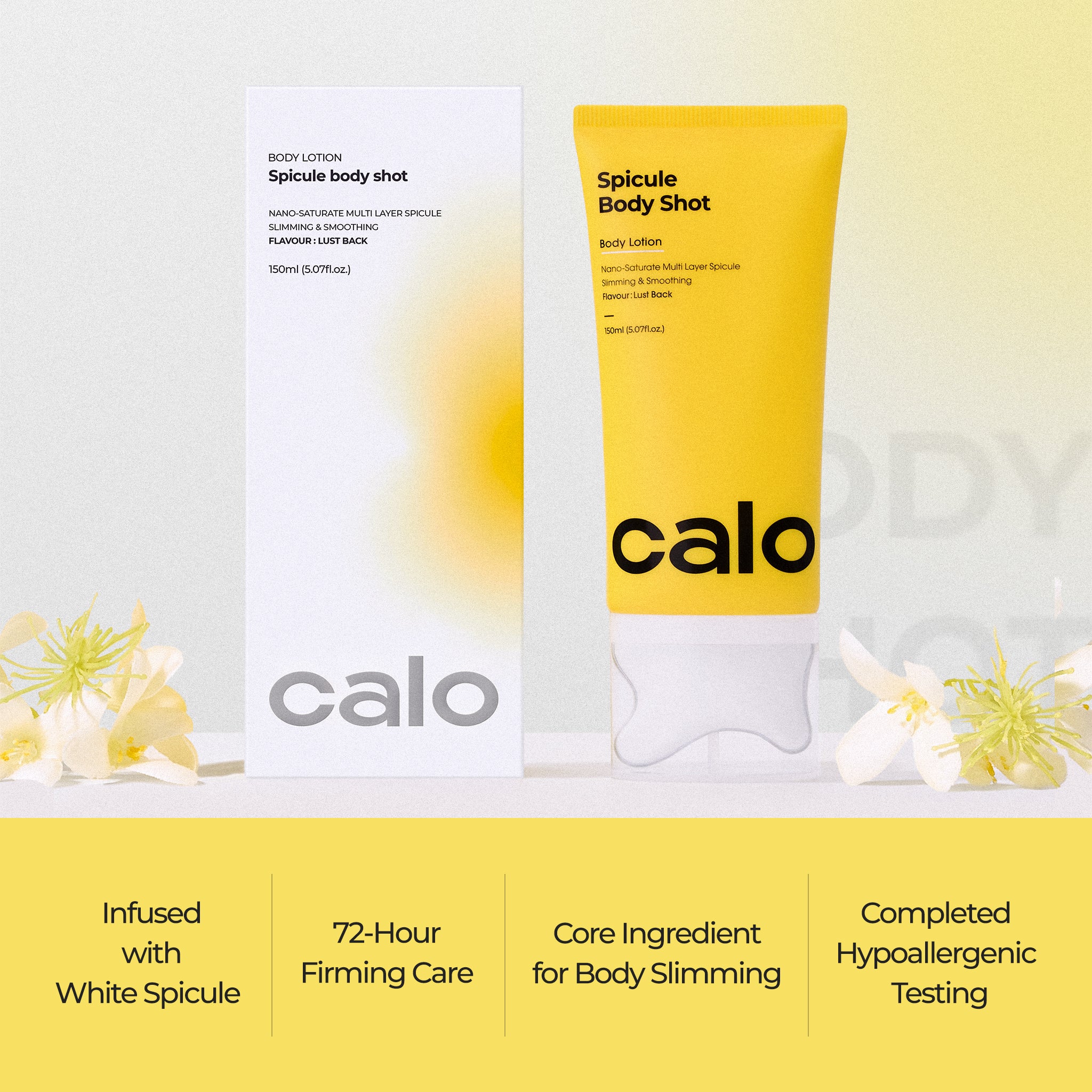 CALO EMS Slim Maker Pro + CALO Spicule Body Shot Body Lotion + CALO Neodymium Strap 3600