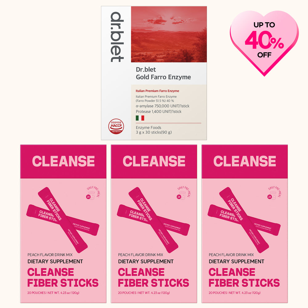 Pooeng Diet 3 Boxes + dr.blet Gold Faro Enzyme 1 Box - dr.blet