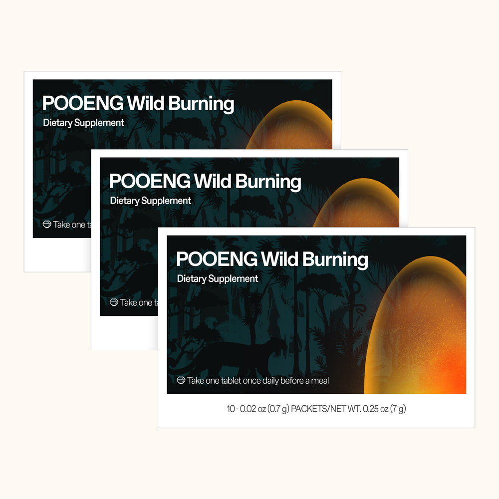 Pooeng Wild Burning 3 Boxes - dr.blet