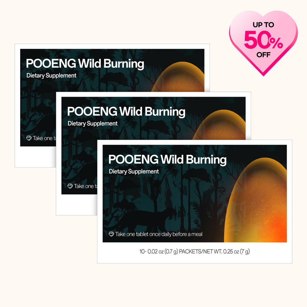 Pooeng Wild Burning 3 Boxes - dr.blet