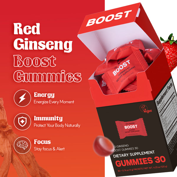 Red Ginseng Boost Gummies 30 - dr.blet