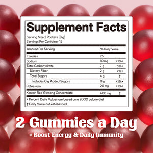 Red Ginseng Boost Gummies 30 - dr.blet