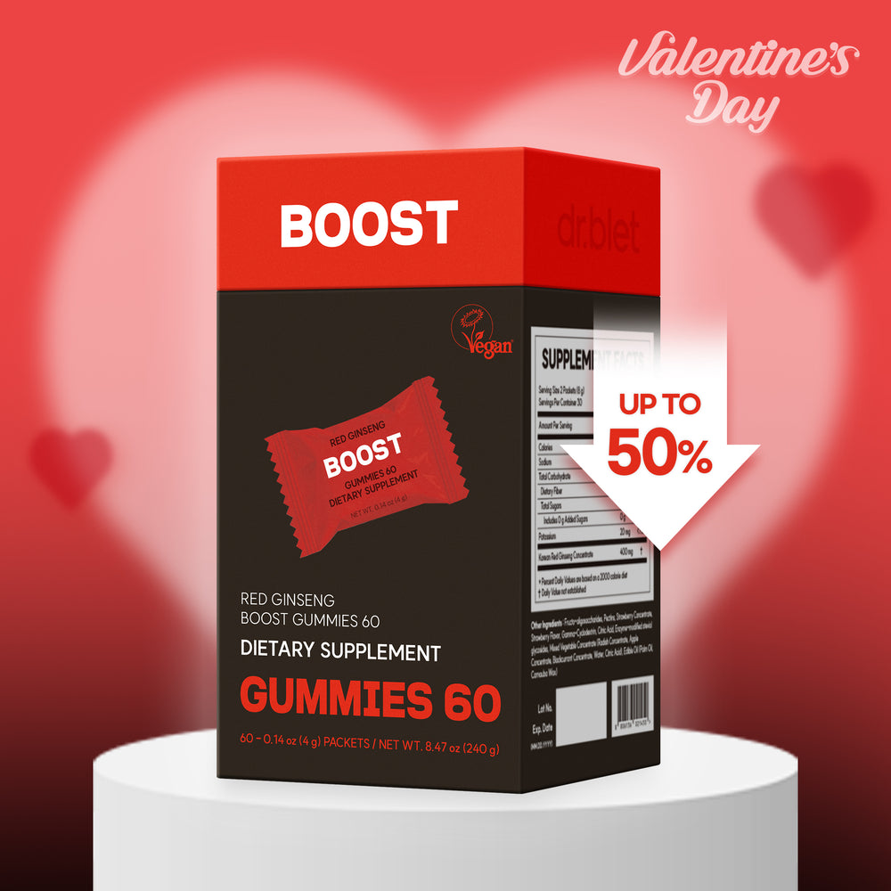 Red Ginseng Boost Gummies 60 - dr.blet
